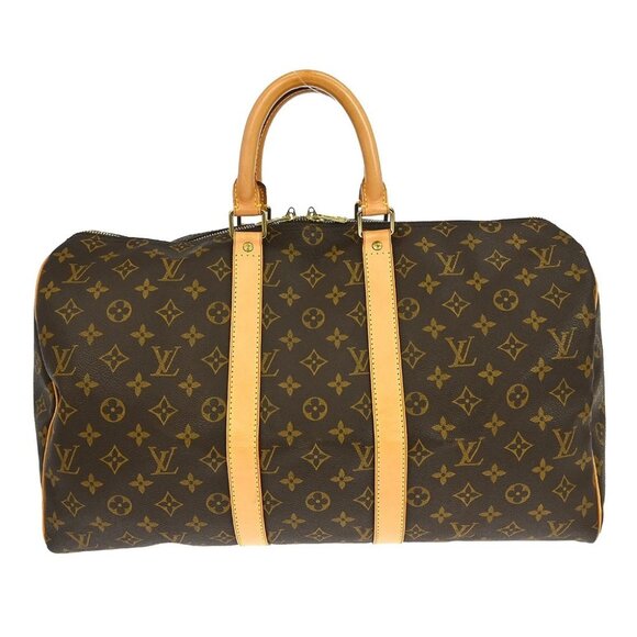 Louis Vuitton Monogram Keepall 45 Travel Duffle Handbag - Picture 1 of 9